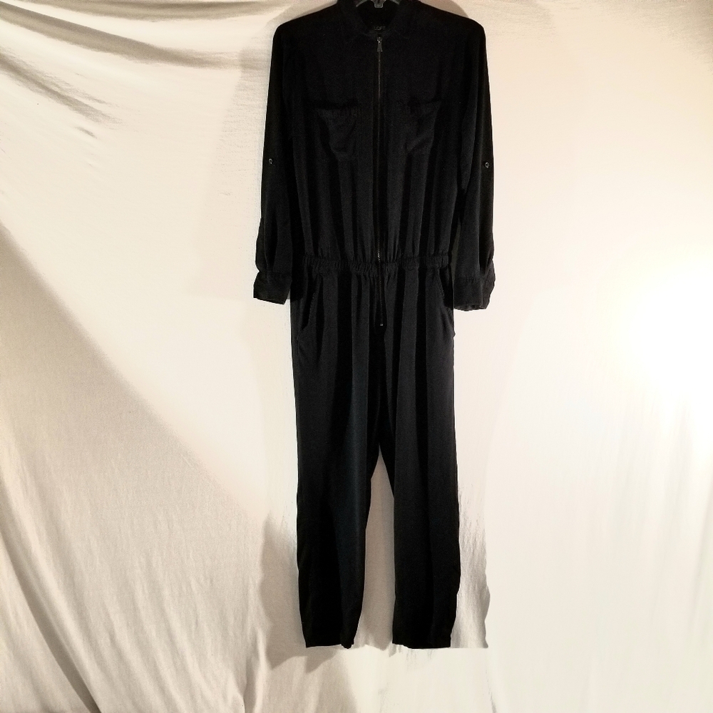 LOFT Zip Front Utility Jumper - Picture 3 of 6